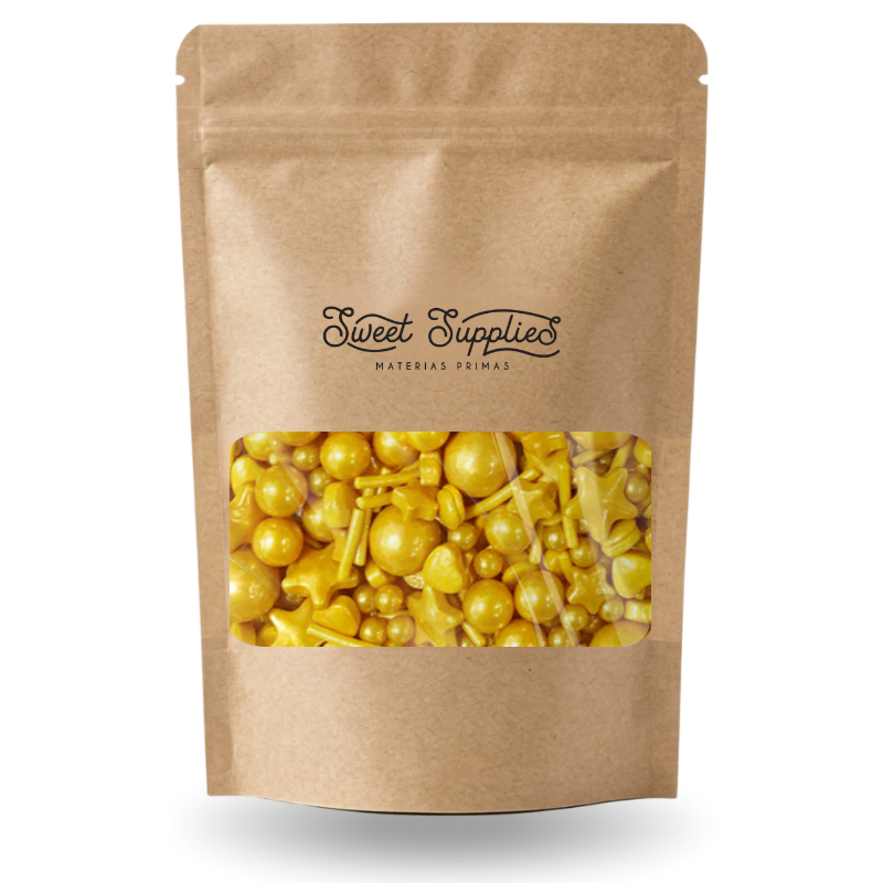SPRINKLES MIX PERLAS DORADAS