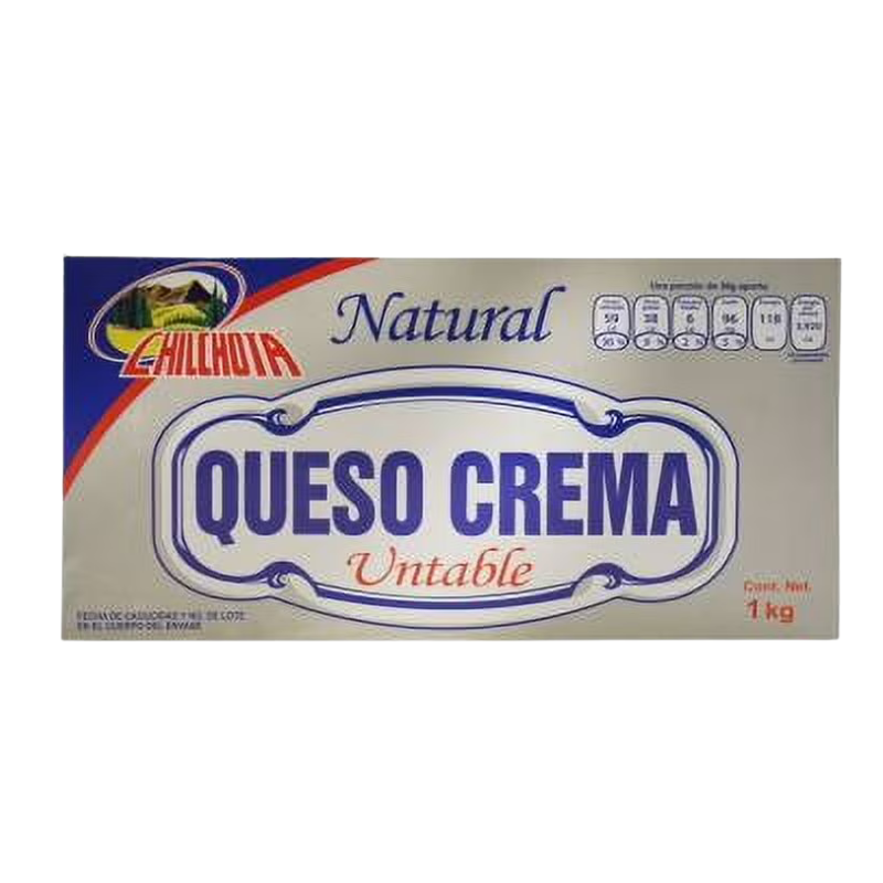 QUESO CREMA CHILCHOTA 1KG