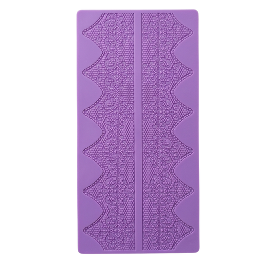 TAPETE DE SILICON ENCAJE 38*19CM JABE