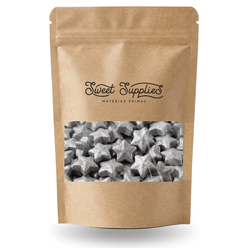 SPRINKLES ESTRELLAS PLATEADAS 50G