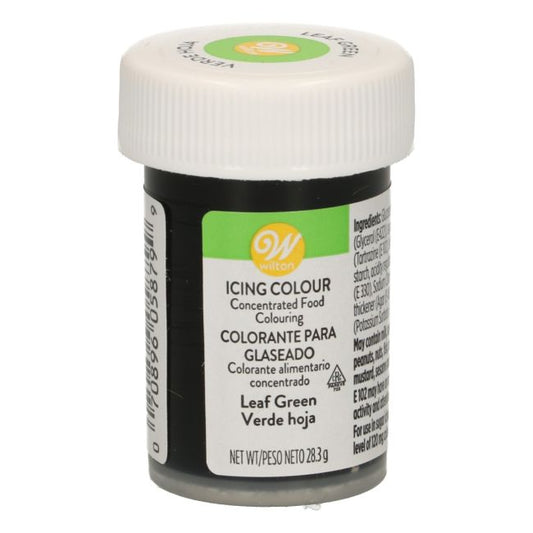 COLORANTE WILTON VERDE HOJA 28G