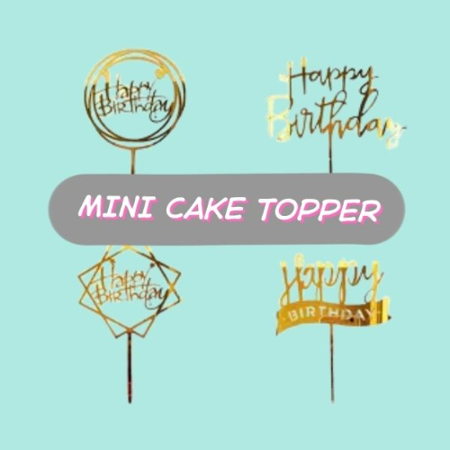 CAKE TOPPERS MINI