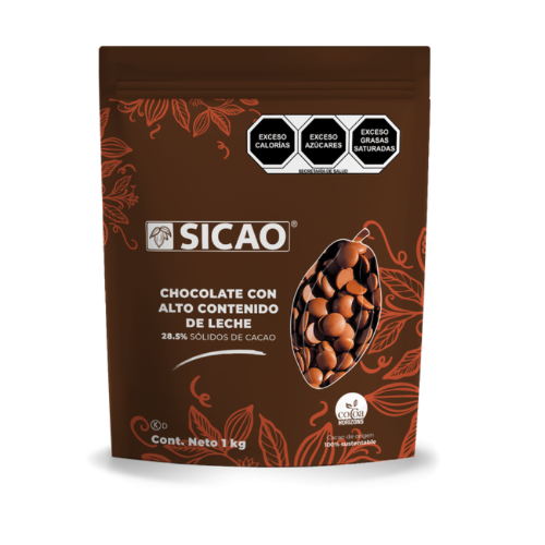 SICAO CHOCOLATE DE LECHE WAFER BOLSA 5 KG