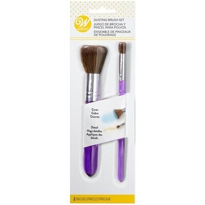 JGO BROCHAS Y PINCEL P/FONDANT 2PZA