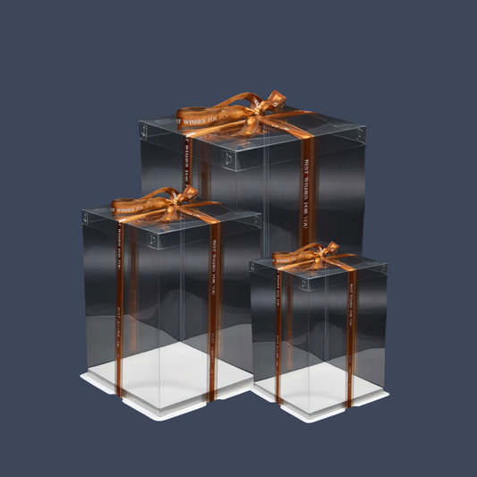 CAJA CUADRADA DE ACETATO 12-1
