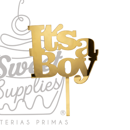 CAKE TOPPER REVELACION #1 ACRILICO