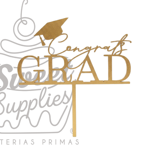 CAKE TOPPER GRADUACION #2 MDF