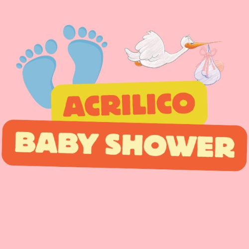 CAKE TOPPER ACRILICO BABY SHOWER