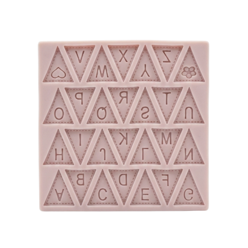 MOLDE DE SILICON BANDERINES