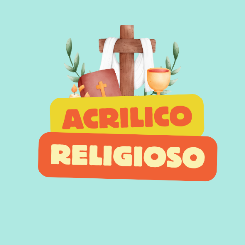 CAKE TOPPER ACRILICO RELIGIOSO