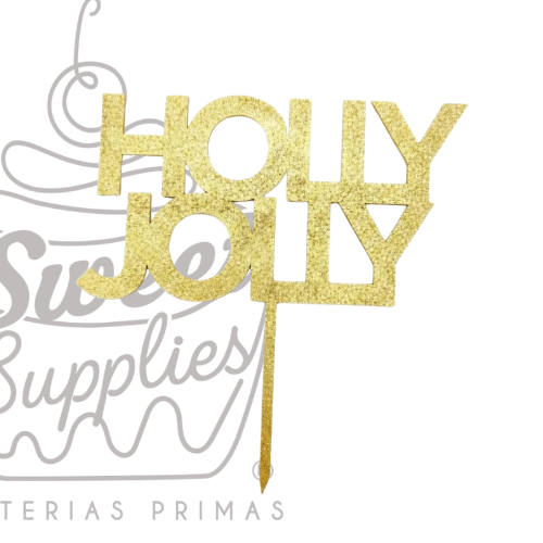 CAKE TOPPER NAVIDAD #3 MDF