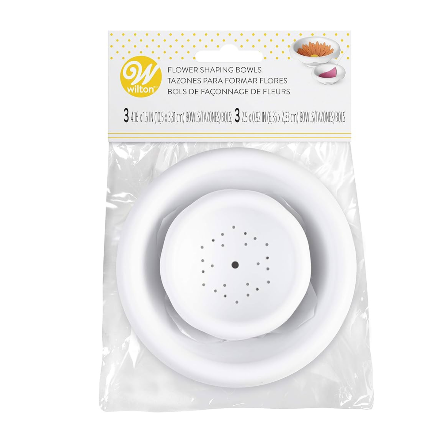 BASE P/FLORES WILTON 6PZA