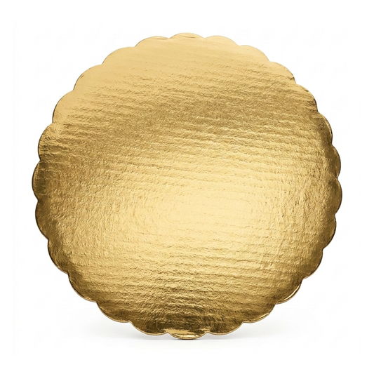 BASE 30CM DORADO BLONDEADA
