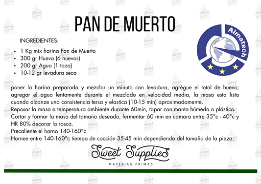 RECETA PAN DE MUERTO ALMATECH