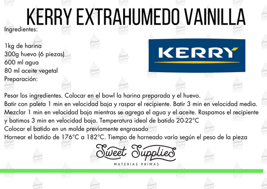 RECETA KERRY EXTRAHUMEDO VAINILLA
